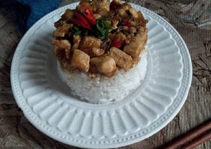 Cara bikin Kungpao chicken Cara bikin Kungpao chicken