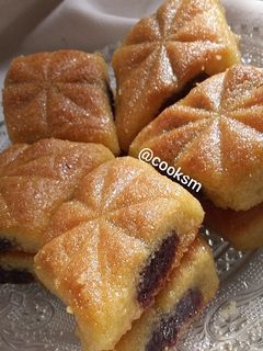 صورة لوصفة مقروض الكوشة التقليدي بالغرس مبسس ومعسل