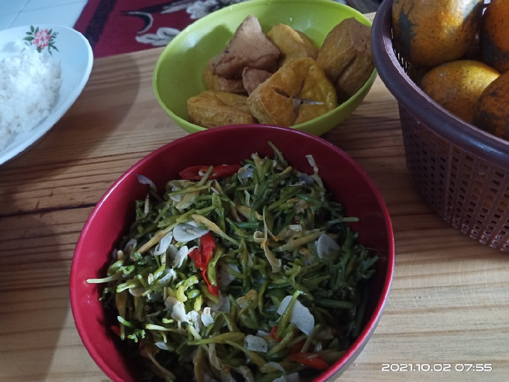 Resep Tumis bunga pepaya Anti Gagal