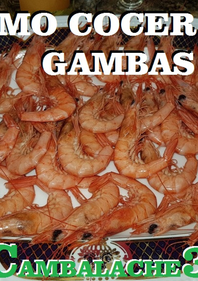 Una foto de Cómo cocer las gambas