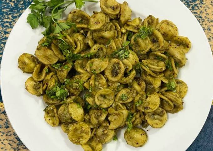 Pesto Orecchiette Recipe by ZMA - Cookpad