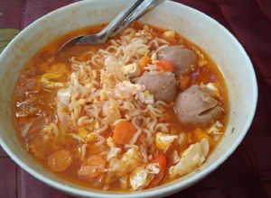 Foto resep Mie tek tek bon cabe ala busui