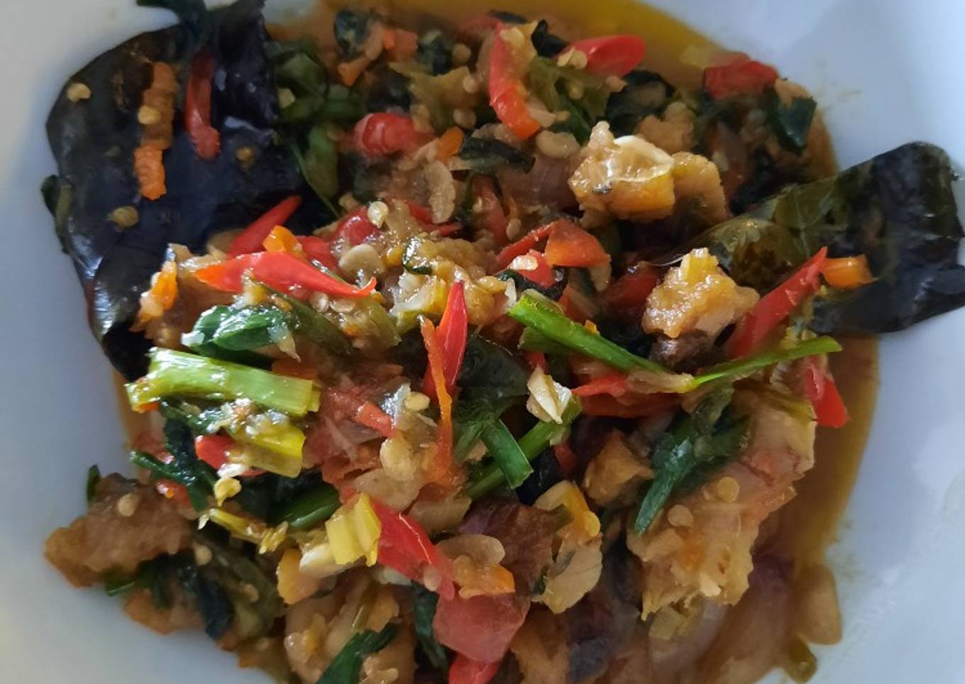 Tumis Ikan Asin Sambal Kucai