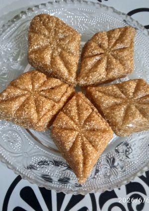 Une photo de Gâteau à la semoule grossière