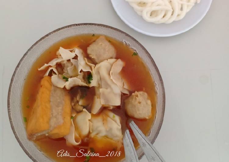 Resep Siomay campur #dikuahinbiarsyedep Anti Gagal