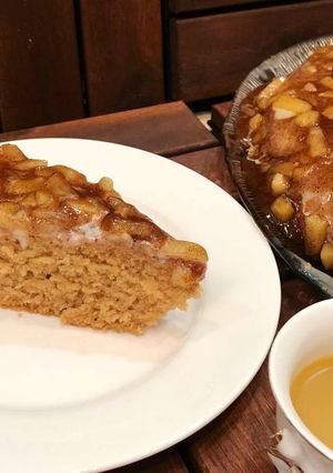 صورة لوصفة فطيرة التفاح 🥧