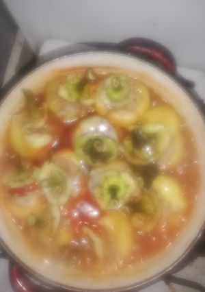 O poză a rețetei Ardei umpluți (o variantă mai ușoară).