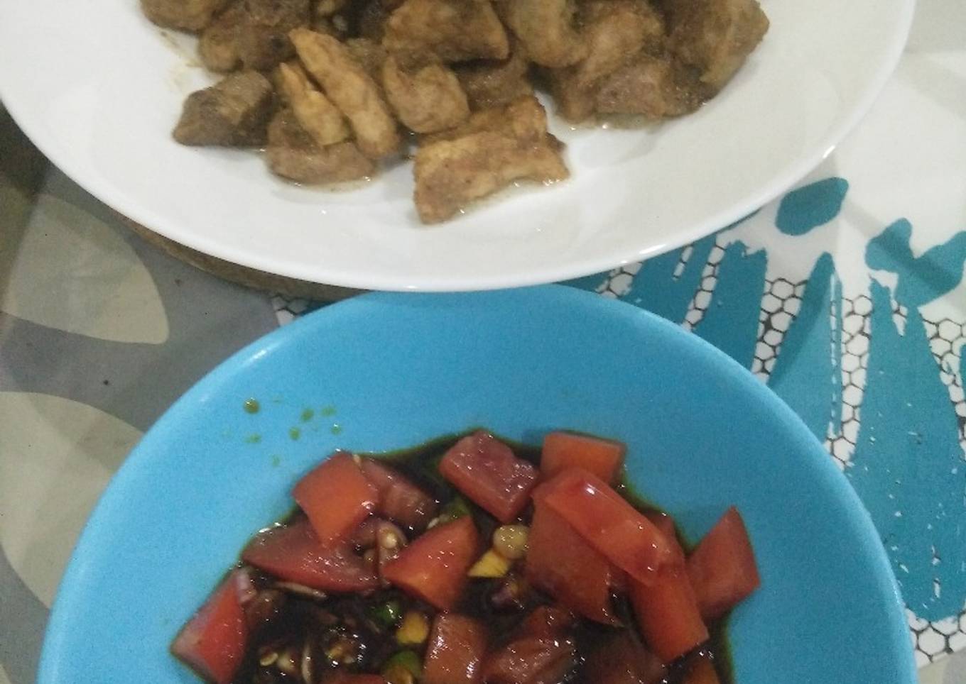 Sate Babi Goreng