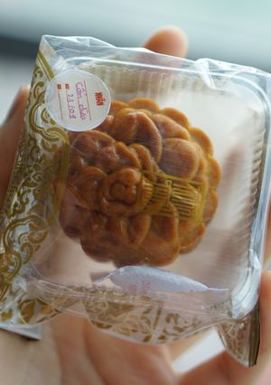 Hình của món Mooncake.