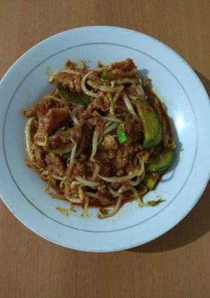 Foto resep Daging ayam bumbu kacang