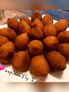 صورة لوصفة كبة مقلية مقرمشة 😍