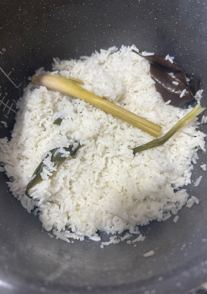 Foto resep Nasi uduk rice cooker