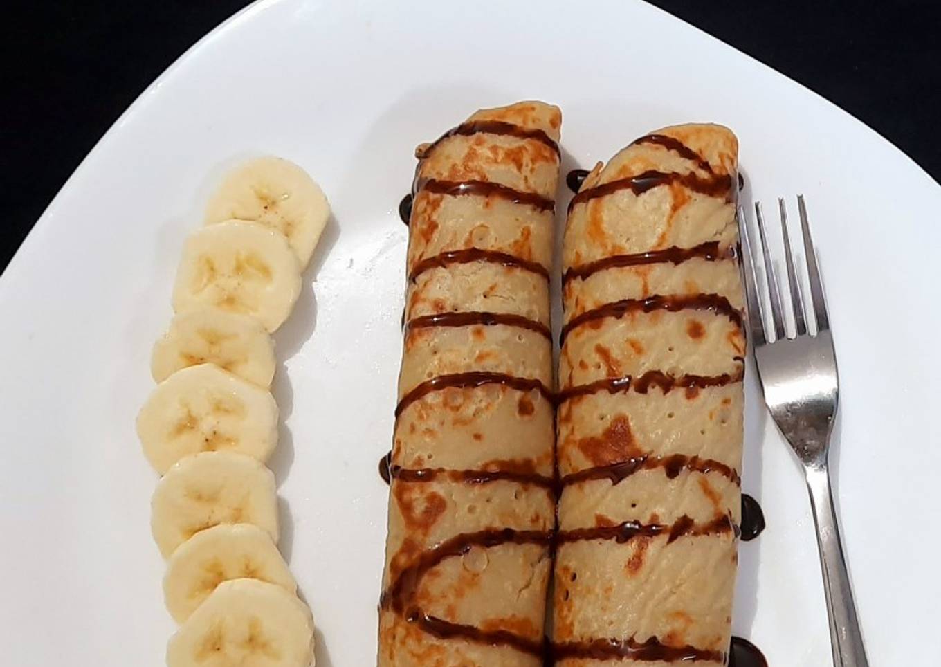 Banana Pancake Roll