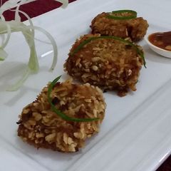 A picture of Gram Lentil Crispies.