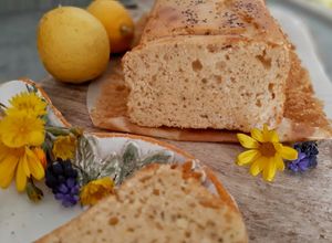 Foto di Plumcake al limone con semi di chia