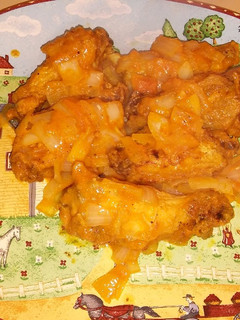 Una foto de 🍗Alitas con mostaza 🍗