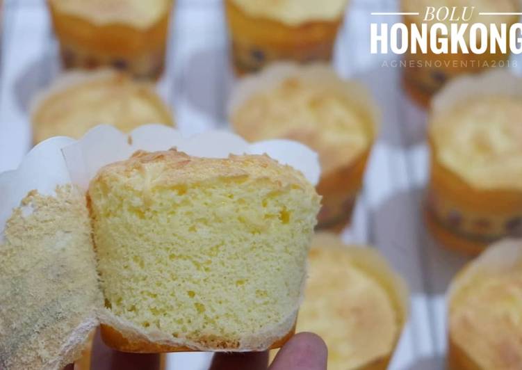 Resep: Bolu Hongkong Keju (Recommended) Kekinian