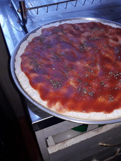 Una foto de Pizza para celiacos