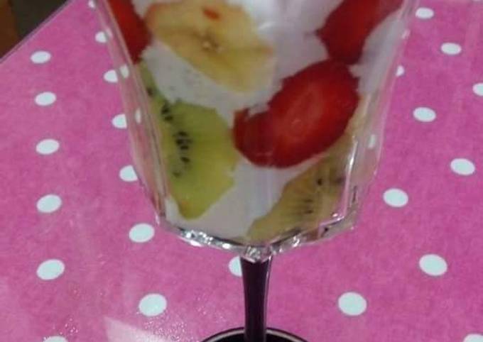 Fruit trifle