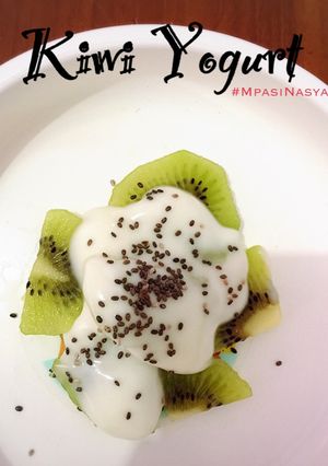 Foto resep Kiwi yogurt (mpasi 11m+)