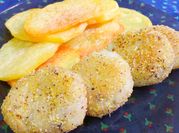 Una foto de nuggets sin huevo