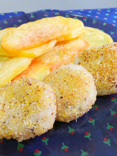Una foto de Nuggets de arroz con sabor a mar: sin gluten, lácteos ni huevo