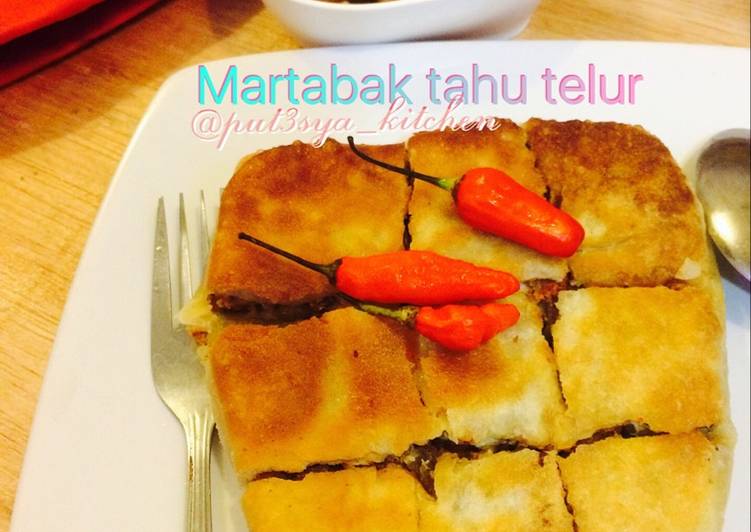 Martabak tahu telur