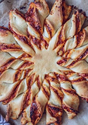 Pizzás csavart 🍕 recept fotója