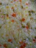 Arroz con vegetales para sushi!