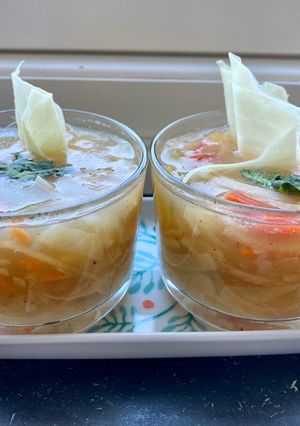 A picture of Cabbage Soup.
