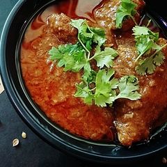 Chicken qorma A picture of Chicken qorma.