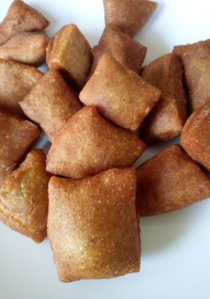 A picture of Nutmegcinnamon mandazi #kidsrecipecontest #weeklyjikonichallenge.
