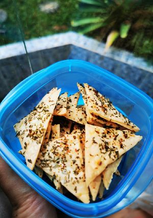 Foto resep Keripik Keju Panggang Keto Friendly (cheese crackers) /DEBM