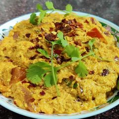 A picture of Paneer burji.