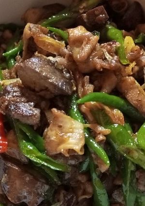 Foto resep Tumis ati Lombok ijo