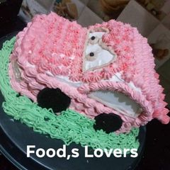 A picture of Car cake.