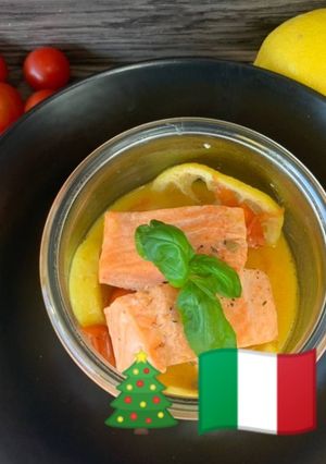 Karácsonyi fűszeres lazac 5 perc alatt-inspiráció Dolce per Amore konyhájából recept fotója