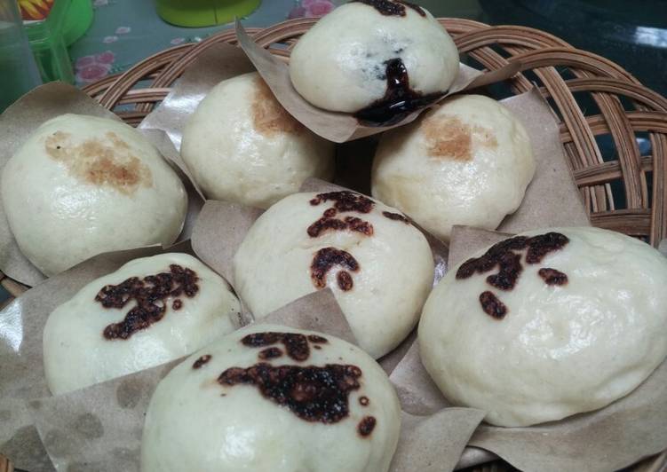 Bagaimana memasak Bapau eggless super irit, Bikin Ngiler