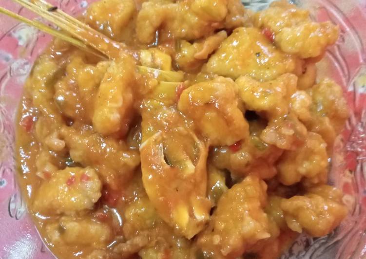Ayam fillet saus padang