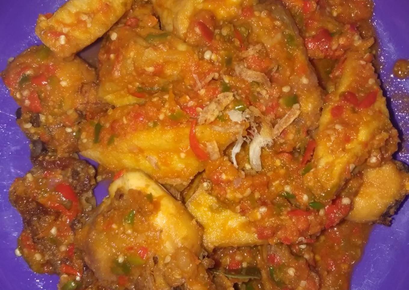 Ayam bumbu nyemek pedas