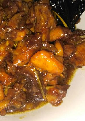 Foto resep Semur Ayam (Topping Mie Ayam)