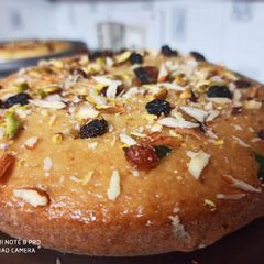 Dry fruits tea time cake A picture of Dry fruits tea time cake.