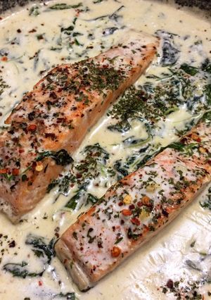 Foto resep Creamy Salmon