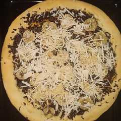 รูปของ Pizza coklat pisang