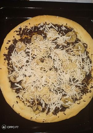 Foto resep Pizza coklat pisang