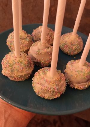 Una foto de Cake pop oreo