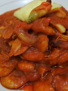 Foto resep Udang Saus Padang