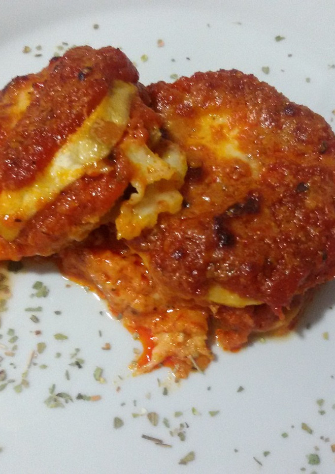 Una foto de Berenjenas a la parmesana con thermomix