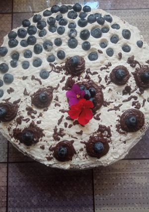O poză a rețetei Tort cu multe portocale.