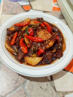 Foto resep Semur Hati Ampela Kentang